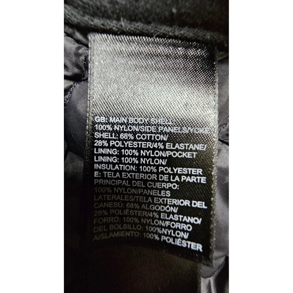 THE NORTH FACE ThermoBall‎ Pullover Jacket Womens Small Black Quilted Hybrid
